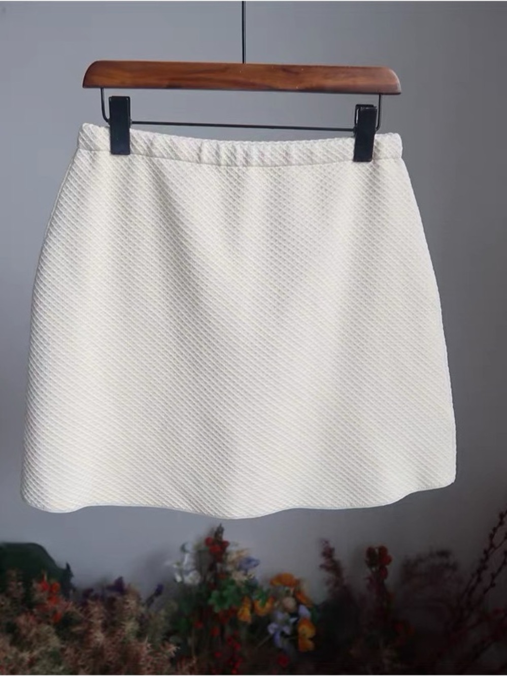 Theory (no brand label stitched on) Textured Mini Skirt
